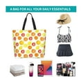 thumbnail image 6 of Naloa Lemon Orange Tote Bag for Women Large Capacity Shoulder Bag for College Work Travel Shopping, 6 of 8
