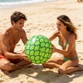 thumbnail image 5 of Voglyf Beach Balls, 25.6 Inch Inflatable Pool Balls, Giant Pool Float Ball, Summer Water Toy for Adults, Mermaid Themed Party Decor for Beach Pool Birthday Ocean Party Favor Supplies,Green, 5 of 6