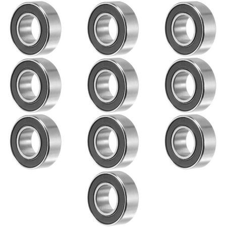 

Unique Bargains 10pcs 687-2RS 7mmx14mmx5mm Double Sealed Miniature Deep Groove Ball Bearing