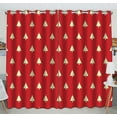 thumbnail image 1 of EREHome Christmas Pattern With Christmas Trees Blackout Window Curtain Drapery Panels 52x84 inch two Piece, 1 of 1