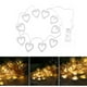 thumbnail image 3 of Cadena De Luz En Forma De Corazón, Luz De Cortina De Cadena LED De Ahorro De Energía Cable Transparente En Forma De Corazón Para Boda Navidad Para Interior Exterior Hogar, 3 of 7