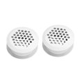 thumbnail image 3 of Rongfmy Couverture de Ventilation, Trou de Ventilation en Maille, 2 Pcs Persiennes Rondes en Maille, Évents de Soffite Ronds, Blanc, 3 of 9