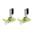 thumbnail image 1 of #SP-18 Pie de prensa con bisagra para máquina de coser industrial con guía derecha de 1/4" (6mm) Verde 2 pcs, 1 of 2