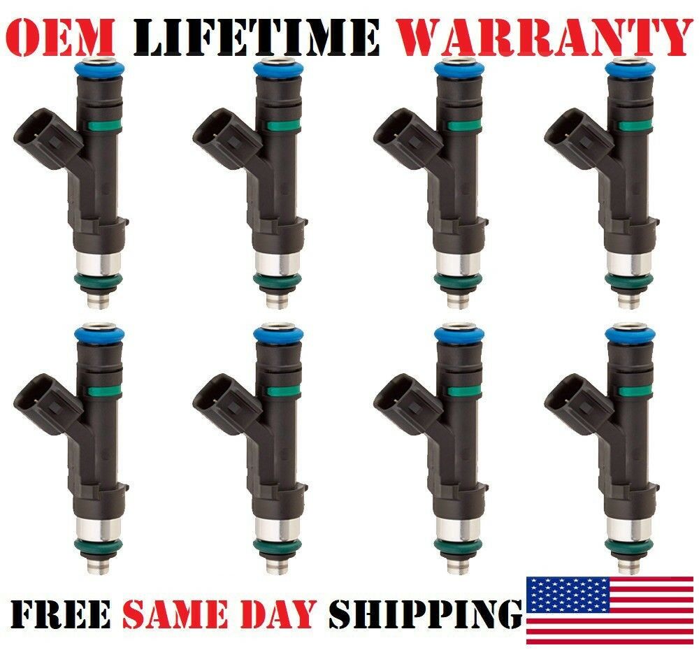 8x OEM 0280158174 Fuel Injectors for Ford F150 Expedition Lincoln Navigator 5.4L V8