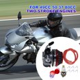 thumbnail image 2 of Kit de carburador de motocicleta filtro de Metal de 58mm para bicicleta motorizada de 2 tiempos 49 50 37 80CC, 2 of 9