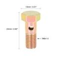 thumbnail image 2 of Unique Bargains 4 Sets M8x1.0mm Car Metric Thread Banjo Bolts Brake Fitting Adapter with M8 Washers, 2 of 4