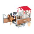 thumbnail image 1 of Simulation Horse Animals Farm Traditional Series Decoration Multicolor Figurines Desktop Boy and Girl Toddlers Kids , Yotijar Juego de simulación, 1 of 8