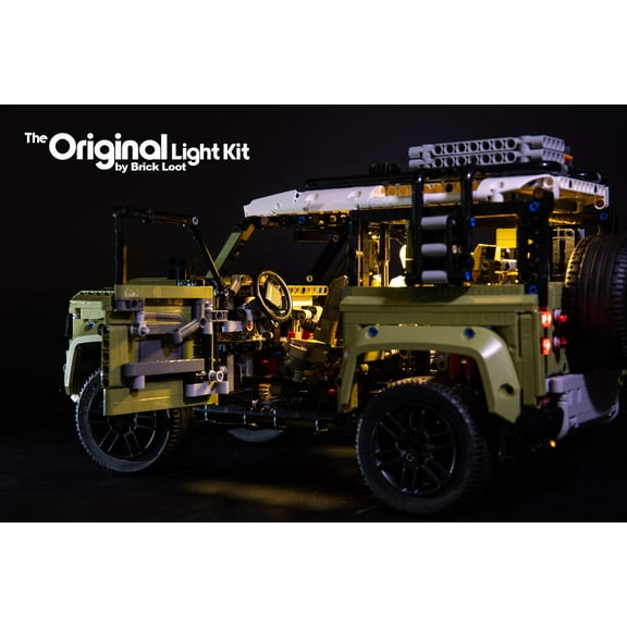 Brick Loot LED Lighting Kit Compatible with LEGO Land Rover Defender Set 42110 - LEGO Set NOT Included