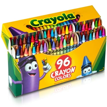 Crayola Crayon Set, 96 Ct, Classroom Must Haves, Back School Supplies for Teachers and Students, Coloring Gift for Kids, Ages 4 
