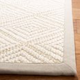 thumbnail image 4 of SAFAVIEH Palm Beach Clark Solid Area Rug, Ivory/Grey, 5' x 8', 4 of 11