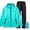 Sky Blue, variant on Rain Suit for Adults, Heavy Duty Motorcycle Riding Gear, Full Raincoat and Pants Outdoor Cycling Wear, Waterproof Windproof Comfortable