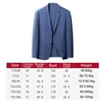 thumbnail image 2 of Suit Jacket Men Stylish Casual for Holidays Festivals 2XL, 2 of 9
