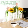thumbnail image 5 of 50 Pcs Plastic Floral Water Tubes, 60 ml Flower Stem Nutrition Vials, Plant Tubes for Milkweed Cuttings, Plant Branch Vials with Caps, Clear Floral Breeding Tubes for Flower Arrangements, 5 of 6