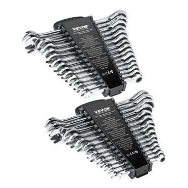 CRAFTSMAN 12-Piece Combination Ratchet Wrench Set - Metric &amp; SAE ...