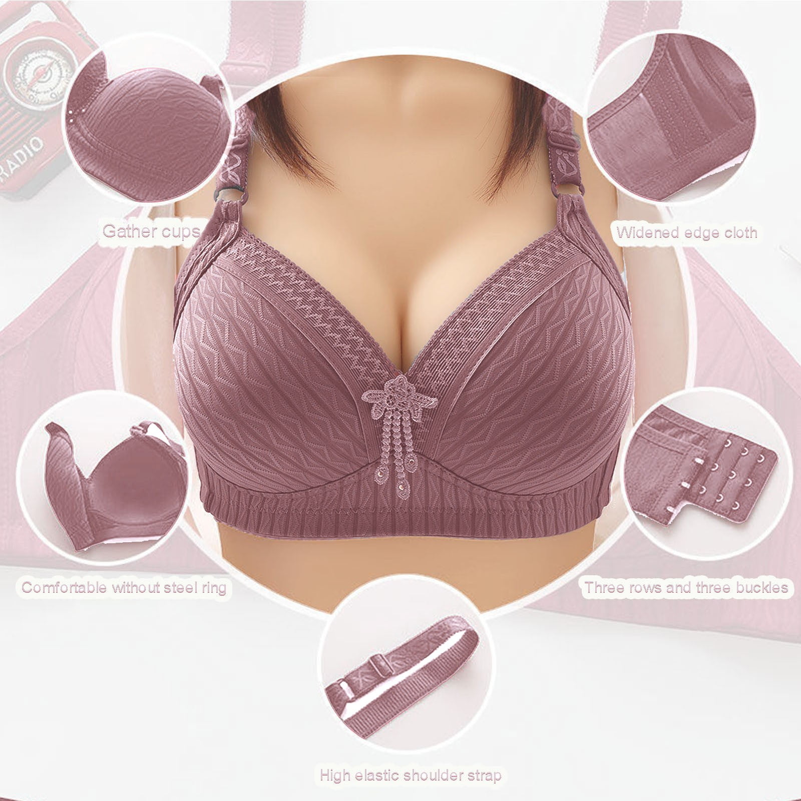 Semi-soft bra with delicate embroidery for large breasts Lupoline 2255 Big  buy at best prices with international delivery in the catalog of the online  store of lingerie
