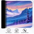 thumbnail image 6 of Mountain Large Mouse Pad 31.5x11.8 Inches Cartoon Magic Starry Sky Snow Mountain Forest Pattern Printed Game Mouse Pad for Home Studio Keyboard Table Mat BDHYMN205, 6 of 6
