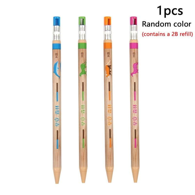 Automatic Hb Wooden Pencil 2.0mm Refill With Writing Sharpener