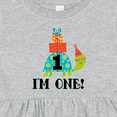 thumbnail image 4 of Inktastic First Birthday Turtle 1 Year Old Girls Baby Dress, 4 of 5
