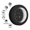 thumbnail image 6 of PUREYAH Vintage Moonlight Monochrome Rv Spare Tire Cover, Wheel Covers Protectors Universal Fit for Camping Travel Trailer Truck 16 inch, 6 of 6