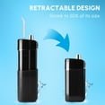 thumbnail image 3 of GENKENT Cordless Water Flosser for Teeth, Portable Rechargeable Oral Irrigator for Home Travel, Black, 3 of 10