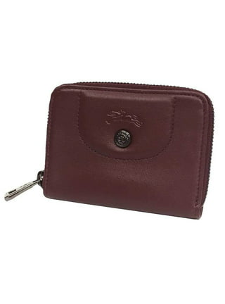 Longchamp Le Pliage Leather Key Case - ShopStyle Wallets & Card
