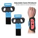 thumbnail image 1 of Bewinner 2Pcs Pulsera para Switch Interruptor Manillar para el Juego de Baile Correa Ajustable con Todos Los Tama?os de Mu?eca Ecomeon no, 1 of 5