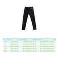 thumbnail image 3 of Mallas de mujer gruesas de felpa estirables a prueba de frío pantalones térmicos suaves cómodos ligeros accesorio de mujer interior invierno Prendas para la parte inferior del cuerpo Negro XL Minnieouse AP013778-04, 3 of 6