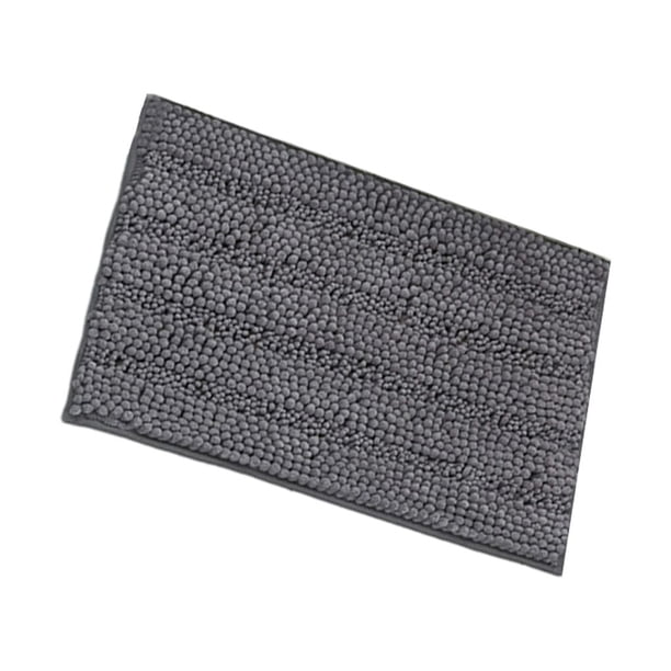 Alfombrilla de puerta Matsuzay alfombrilla de baño gris oscuro 43*61 CM