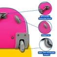 thumbnail image 4 of J World Girls Kids travel Duffle Bag with Wheels Carry-on Luggage, Unicorn, 4 of 7