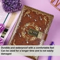 thumbnail image 4 of Lockable Secret Diary, hot gold embossed design diary, thick refillable diary, lock for adults and children, 4 of 5