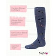thumbnail image 3 of MeMoi  Glitzy Sunglasses Knee-High Socks - Girls - Female, 4, Denim, 3 of 7
