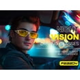 thumbnail image 2 of FEISEDY Men Women Night Driving Glasses Fit over Glasses Anti-Glare Polarized Wrap Yellow Sunglasses Over Glasses B2593, 2 of 11