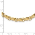 thumbnail image 4 of 14K Yellow Gold Polished Oval Fancy Link Necklace (Width 4.8) (Length 18) - Jbsp, 4 of 5