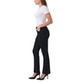 thumbnail image 3 of Seven7 Women's Tummyless Bootcut Jean, Black, 3 of 4