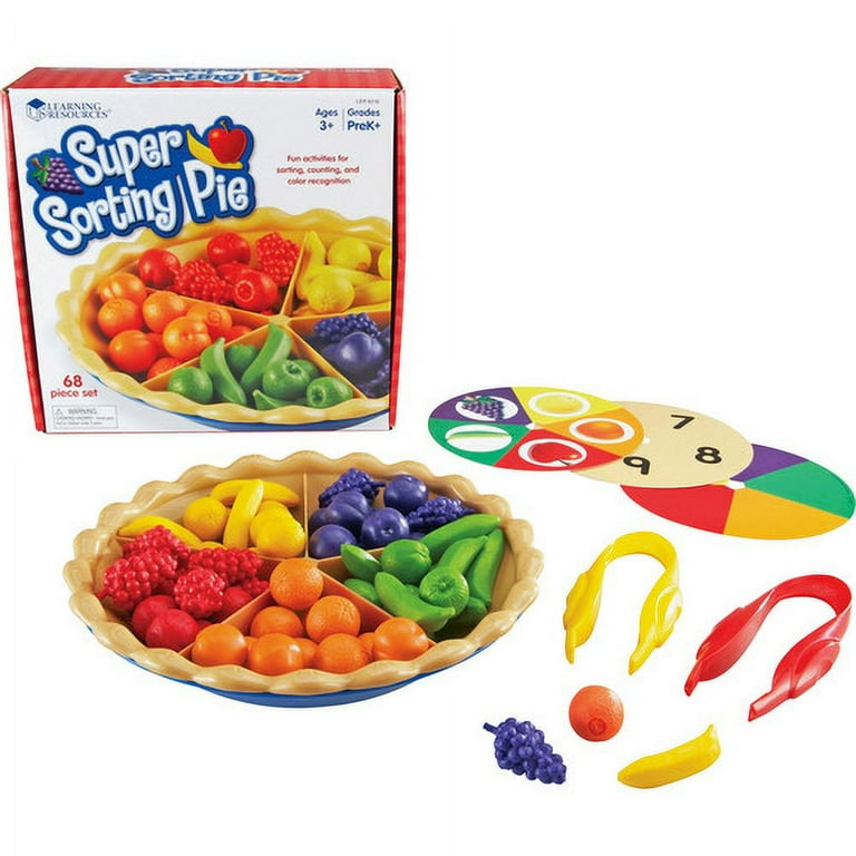 Learning Resources Super Sorting Pie - Skill Learning: Sorting, Motor Skills - 3-6 Year Learning Resources Super Sorting Pie - Skill Learning: Sorting, Motor Skills - 3-6 Year