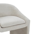 thumbnail image 7 of Safavieh Kagan Wood and Stainless Steel Counterstool in Cream, 7 of 7