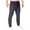 Dark Gray, variant on Htigea Clearance Mens Outdoor Hiking Pants Cargo Pants Joggers Athletic Pants Tactical Pants Trousers Elastic Waist Casual Long Pants S-2XL