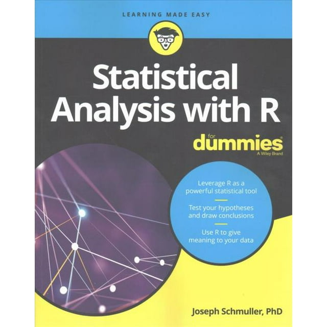 Analyses Statistiques avec R pour Nuls, Livre de Poche Joseph Schmuller