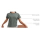 thumbnail image 4 of Remera CRZ YOGA de Algodón Pima Cuello Redondo Relajada Gris Salvia M, 4 of 5