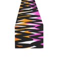 thumbnail image 3 of MKHERT Stripe Table Runner for Office Kitchen Dining Wedding Party Home Decor 14x72 inch, 3 of 3