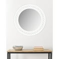 thumbnail image 2 of SAFAVIEH Braided Chain Wall Mirror, White, 2 of 5