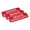 Red, variant on Senior Associate 1 x 3" Name Tag, Black (3 Pack)