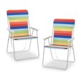 thumbnail image 4 of Mainstays Folding Beach Chair, 2 Pack, 4 of 7