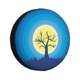 thumbnail image 2 of 14'' Blue Night Jungle Tire Cover, Universal Spare Wheel Covers, Dust-Proof, Water-Proof, Sun-Proof and Corrosion-Proof, 2 of 9