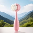 thumbnail image 2 of Silicone double face wash brush soft cleanser for both men and women manual massage facial pores deep cleaning product ﻿, 2 of 9
