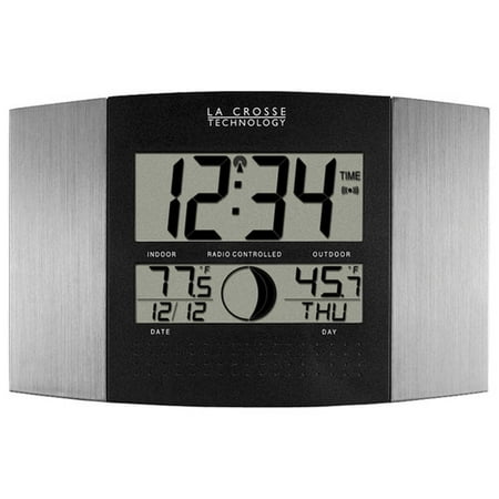 - La Crosse Technology Digital Atomic Wall Clock