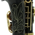 thumbnail image 2 of Saxofón Latón grabado Eb E-Flat Saxofón alto Sax Botones de concha de abulón Instrumento de viento con estuche Guantes Paño de limpieza Cepillo de cinturón TOMSHOO Saxofón, 2 of 6