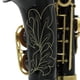 thumbnail image 2 of Saxofón Latón grabado Eb E-Flat Saxofón alto Sax Botones de concha de abulón Instrumento de viento con estuche Guantes Paño de limpieza Cepillo de cinturón TOMSHOO Saxofón, 2 of 6