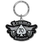 Lemmy Keyring Keychain Kilmister 70 Logo Motorhead new Official Metal
