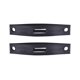 thumbnail image 1 of Pack de 2 correas de caucho cloceano para casco de bombero, color negro, 1 of 8